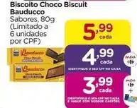 Carrefour Bauducco - biscoito choco biscuit oferta