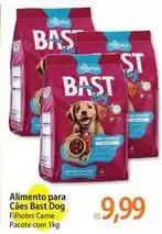 Atacadão Pacote - alimento para cães bast dog oferta