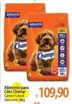 Atacadão Champ - alimento para cães oferta