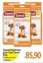 Atacadão Sanol - tapete higiênico para cães oferta