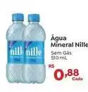 Novo Atacarejo Nille - água mineral oferta
