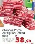 Novo Atacarejo Charque ponta de agulha jerked beef oferta