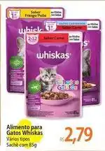 Atacadão Whiskas - alimento para gatos oferta