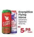 Novo Atacarejo Flying horse - energético oferta