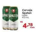 Novo Atacarejo Spaten - cerveja oferta