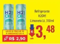 Supermercados BH Refrigerante H2OH! Limoneto oferta