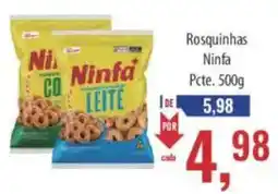 Supermercados BH Rosquinhas Ninfa oferta