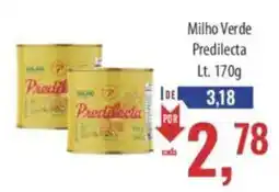 Supermercados BH Milho Verde Predilecta oferta