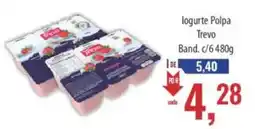 Supermercados BH logurte polpa trevo oferta