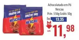 Supermercados BH Achocolatado em Pó Nescau oferta