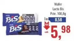 Supermercados BH Wafer lacta bis oferta