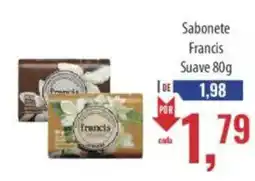 Supermercados BH Sabonete francis suave oferta