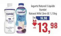 Supermercados BH Iogurte natural/líquido itambé natural milk/zero gf oferta