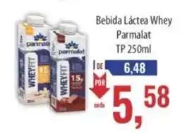 Supermercados BH Bebida Láctea Whey Parmalat oferta