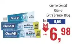 Supermercados BH Creme Dental Oral-B Extra Branco oferta