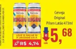 Supermercados BH Cerveja Original oferta