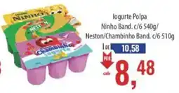 Supermercados BH Iogurte polpa oferta