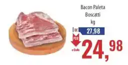 Supermercados BH Bacon Paleta Boscatti oferta