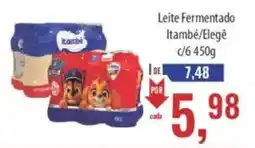 Supermercados BH Leite fermentado itambé/elegê oferta