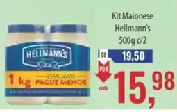Supermercados BH Kit Maionese Hellmann's oferta
