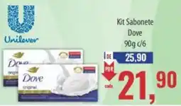 Supermercados BH Kit Sabonete Dove oferta