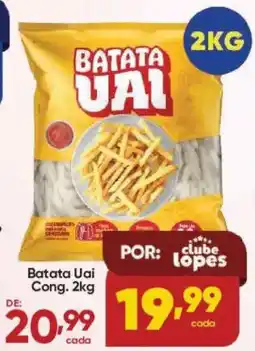 Lopes Supermercados batata uai oferta