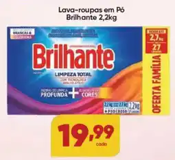 Lopes Supermercados Lava-roupas em Pó Brilhante 2,2kg oferta