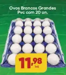 Lopes Supermercados Ovos Brancos Grandes oferta