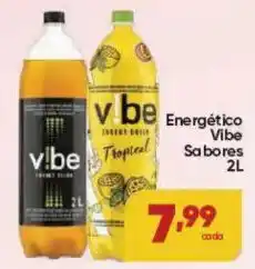 Lopes Supermercados Energético Vibe Sabores oferta