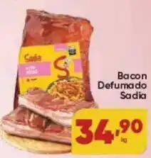 Lopes Supermercados Bacon Defumado Sadia oferta