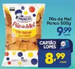 Lopes Supermercados Pão de Mel Panco oferta