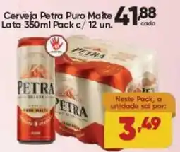 Lopes Supermercados Cerveja petra puro malte oferta