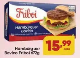 Lopes Supermercados Hambúrguer Bovino Friboi oferta
