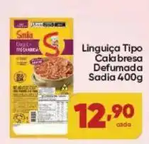 Lopes Supermercados Linguiça Tipo Calabresa Defumada Sadia oferta