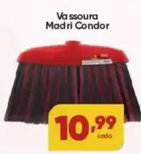 Lopes Supermercados Vassoura Madri Condor oferta