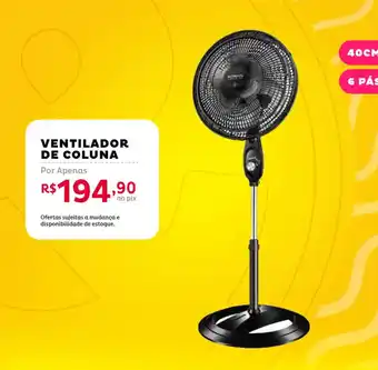 Ventilador de coluna