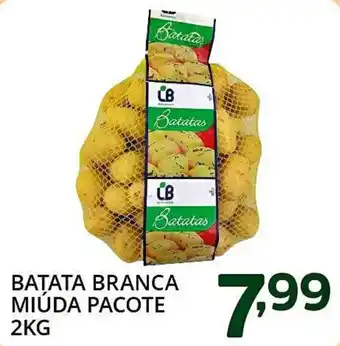 Batata branca miúda