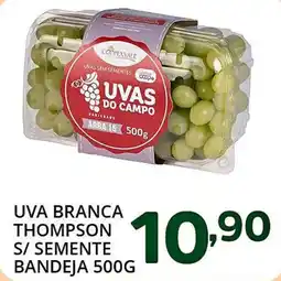Supermercados Guanabara Uva branca thompson s/ semente oferta