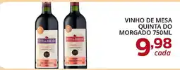 Supermercados Guanabara vinho de mesa quinta do morgado oferta