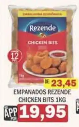 Supermercados Mendonça empanados rezende chicken bits oferta