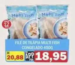 Supermercados Mendonça File de tilapia multi fish oferta