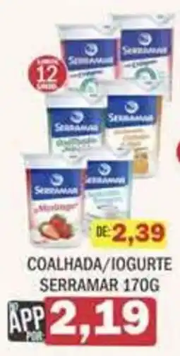 Supermercados Mendonça Coalhada/iogurte serramar oferta