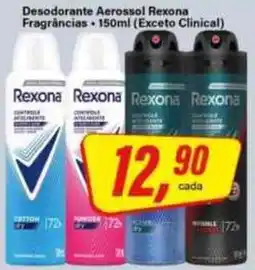 Rede Supermarket Desodorante Aerossol Rexona oferta