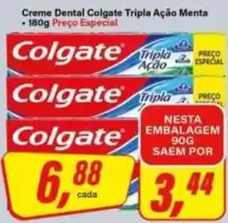 Rede Supermarket Creme Dental Colgate Triplo Ação Menta oferta