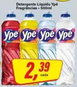 Rede Supermarket Detergente Líquido Ypé Fragrâncias oferta