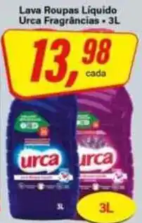 Rede Supermarket Lava Roupas Líquido Urca Fragrâncias oferta