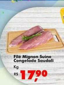 Filé Mignon Suino Congelado Saudali
