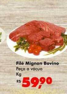 Big Box Filé Mignon Bovino oferta