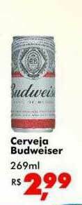 Big Box Cerveja Budweiser oferta