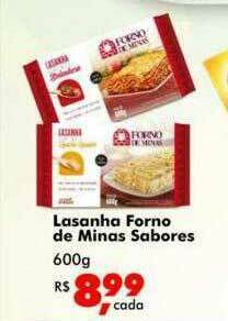 Big Box Lasanha Forno De Minas Sabores oferta